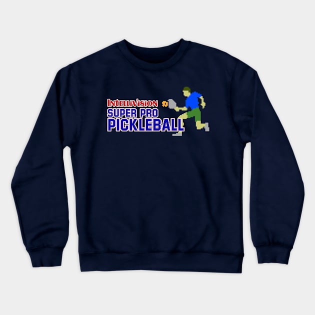 Intv Super Pro Pickleball Crewneck Sweatshirt by Intelliwear